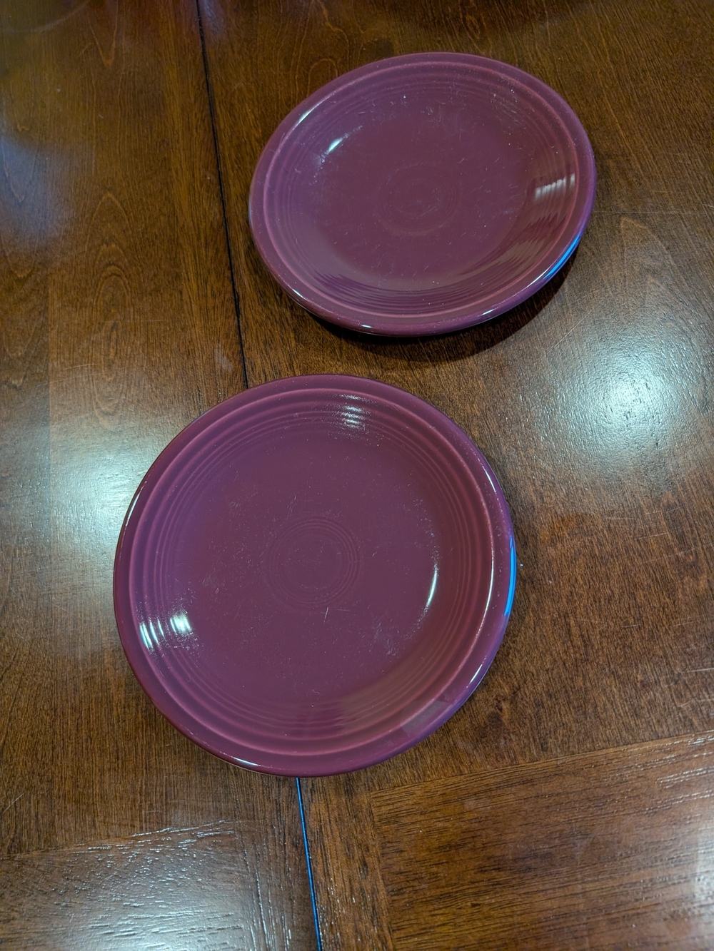 Fiestaware Cinnabar Set Of Two Salad Plates
